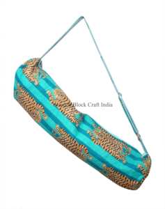 Bolsa de Yoga Acolchada Hecha a Mano con Estampado de Tigre, para Mujer, Verano, Correa Ajustable, Bolsillo con Cremallera, Ligera, Duradera, Moderna y de Lujo - Product Image 1