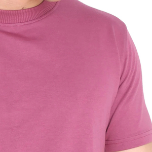 Men's Casual Summer Athletic Wear Slim Fit Breathable Quick Dry Polyester Cotton Solid Pattern <b>Knitted</b> Fabric 220g T-Shirt <b>Set</b> - Product Image 6