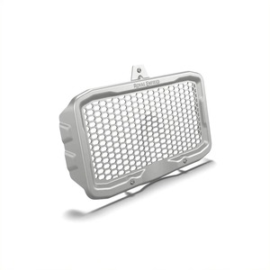 Protection de radiateur argentée au design unique pour les motos New Himalayan 450 et Guerrilla 450 – Accessoires de protection de refroidissement KXA00404 - Product Image 4