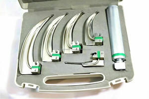 Set de Laringoscopio Eléctrico de Fibra Óptica Macintosh con 4 Hojas Curvas, Certificado CE ISO, Reutilizable, Medivolve OEM ODM - Product Image 6