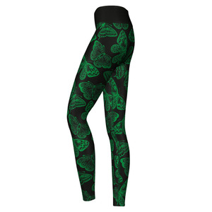 Leggings Deportivos Anti-Encogimiento para Mujer, Sublimados, al por Mayor, con Estampado Personalizado, Leggings Cómodos con Bolsillos, Tela Suave de Poliéster y Spandex - Product Image 4