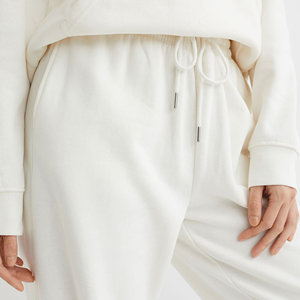 Custom <b>Women</b> Oversized Hoodie Sweatpants Set Blank <b>Fleece</b> Tracksuit Two Piece <b>Jogger</b> Set Casual Pullover Hooded Sweatshirt Match - Product Image 4