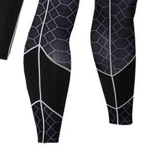 Traje de Neopreno de Alta Calidad para Hombre, Modelo 2025, Transpirable, con Logotipo Frontal, Mangas Largas, en Colores Azul, Gris y Negro - Product Image 5