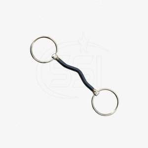 บิตแบบ D-Ring สำหรับขี่ม้าแบบคลาสสิก เหมาะสำหรับกิจกรรมขี่ม้าประจำวัน บิตแบบ D-Ring สำหรับฝึกม้าอย่างมืออาชีพ เพื่อการควบคุมที่ดีขึ้น - Product Image 3