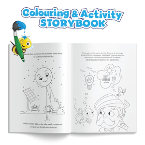 Ensemble de puzzles solaires personnalisés avec 4 puzzles et 1 livre d'activités (200 pièces) - Product Image 2