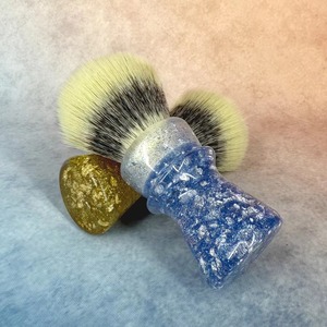 Brosse à barbe artisanale 2026 en fibres synthétiques, pour le rasage quotidien et le nettoyage de la barbe - Product Image 6