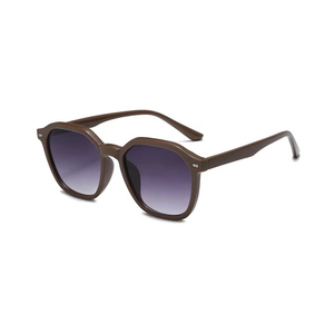 Personality Retro Rivet Leopard <b>Square</b> Sunglasses Custom Print Logo PC <b>Frame</b> Vintage UV Protection for Outdoor Sun Glasses - Product Image 6