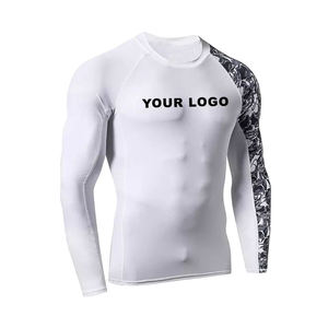 เสื้อรัดกล้ามเนื้อ BJJ MMA คุณภาพสูงสั่งทำพิเศษสำหรับทุกเพศ ออกแบบเองได้ ยืดได้ 4 ทิศทาง แขนยาว - Product Image 5