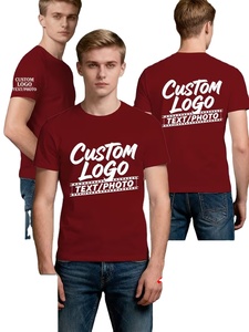 Heavyweight Cotton Short Sleeve American Size Men's T-Shirts - Product Image 2