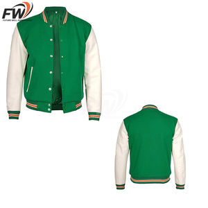 Veste Varsity pour homme - Coupe-vent respirant 100 % polyester durable avec col montant et options de logo sur le devant - Prix - Product Image 3
