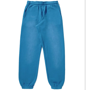 Meilleur Prix sur Logo Personnalisable Pur Coton Lavé à l'Acide Pantalon pour Homme Pantalon de Survêtement Décontracté Lavé Tissu en Toile - Product Image 1