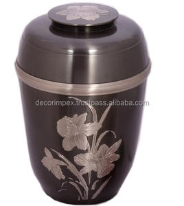 Compagnons Urne adulte en aluminium de taille standard pour tenir confortablement les cendres pleines Urne de crémation en alliage d'aluminium - Product Image 5