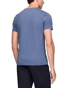 Chemises décontractées pour hommes 100 % coton, personnalisables avec logo, séchage rapide, col carré, coupe classique, respirantes, vente en gros, ODM - Product Image 2