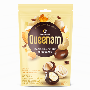 Factory OEM/ODM Wholesale High Quality Dragee <b>Chocolate</b> 150G Mix <b>Chocolate</b> Coated Almond Cashew Macadamia Nuts HALAL Hot Selling - Product Image 1