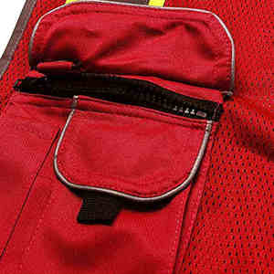 เสื้อกั๊กสะท้อนแสงแบบขายส่งสำหรับทุกเพศ ความปลอดภัยสูง มองเห็นได้ชัดเจน ระบายอากาศได้ดี ทนทาน - Product Image 6