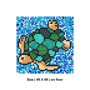 Carreaux de piscine standard fiables, surfaces antidérapantes et résistantes aux acides, protection UV, conçus pour résister aux intempéries de la piscine, pour murs intérieurs - Product Image 4