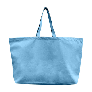 Custom Color 100% Natural Cotton Tote <b>Bags</b> Durable Heavy Duty <b>Large</b> For Hand Carry Grocery Beach Shopping <b>Bags</b> - Product Image 1
