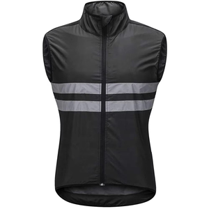 Unisex Sleeveless Cycling Vest <b>Reflective</b> Breathable Mesh Back Bicycle <b>Running</b> Outdoor Gilet Lightweight <b>Jacket</b> - Product Image 1