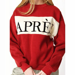 Suéter informal de punto suave para mujer, de manga larga, holgado, cálido y cómodo, con insignia, perfecto para el día a día en invierno. - Product Image 4