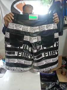 Pantalones Cortos de Cuero Holgados, Nueva Tendencia, Ropa de Calidad, Estampado de Letras Personalizado para Hombre, Estilo Casual, Cierre de Cremallera, Suaves, Hasta la Rodilla - Product Image 4