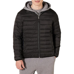 Chaqueta Acolchada para Hombre, Nueva Colección de Invierno, Abrigo Largo con Capucha, Decoración Bordada, Grosor Ligero - Product Image 3