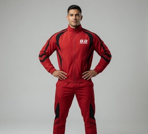 Winter Hooded Lightweight Windbreaker Track Suits Spandex/Polyester Breathable Plus Size Two Piece Sets for Men and <b>Women</b> - Product Image 3