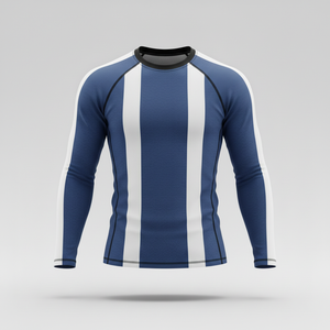 เสื้อแรชการ์ดแขนยาวแบบยูนิเซ็กซ์ แห้งเร็ว กระชับรูปทรง เหมาะสำหรับเล่นกีฬา โต้คลื่น ป้องกันแสงแดด สำหรับการฝึกซ้อมกลางแจ้ง - Product Image 4