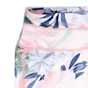 Ensemble de yoga 2 pièces haut de gamme en tissu respirant écologique avec logo frontal, taille haute, pour le sport - Product Image 5