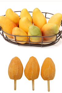 Meilleure qualité Meilleure vente Savoureuse Perfection juteuse Offre spéciale Processus IQF Mangue congelée sur un bâton Emballage en vrac 100g - Product Image 5