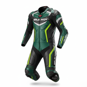 Traje de Carreras de Motociclismo de Grado Profesional |   Edición Elite Series 2026 |   Cuero de Grano Completo Teñido en Tambor, Ajuste Personalizado - Product Image 5