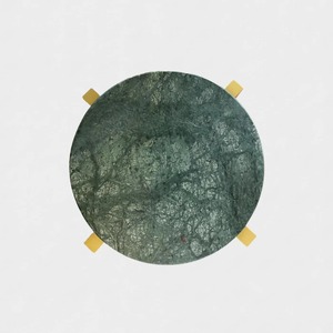 Assured Modern Marble Top <b>Side</b> <b>Table</b> with Brass Base Contemporary Living Room Furniture Decorative Coffee <b>Table</b> - Product Image 5