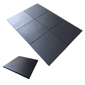 Revêtement de sol en caoutchouc de sécurité pour salle de sport intérieure moderne, 10 mm - Product Image 1