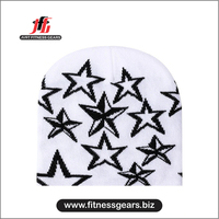 Nouveau bonnet d'hiver pour homme et femme, personnalisé avec des lettres, tricoté, réversible, chaud, respirant, imperméable, 100% acrylique, casquette de designer Y2K