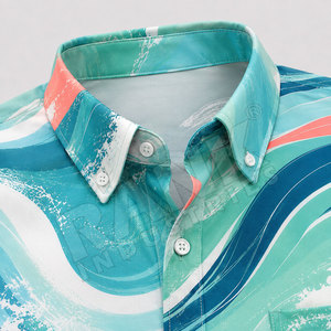 Chemises de plage pour hommes de haute qualité, mode nouvelle arrivée, style estival, fabriquées au Pakistan, confortables - Product Image 5