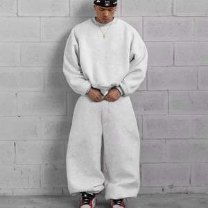 Conjunto de Sudadera para Hombre, Conjunto de Ropa para Parejas, Conjuntos de Sudaderas a Juego, Conjunto de Pantalones Deportivos Unisex Lisos y Gruesos - Product Image 6