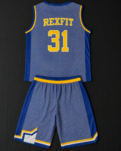 Conjunto de Uniforme de Baloncesto Sublimado Personalizado, Uniforme de Baloncesto para Hombre, Transpirable, Sin Mangas, para Entrenamiento Deportivo en Equipo - Product Image 3