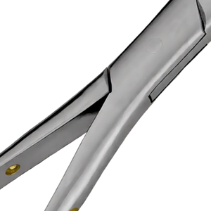 Pinzas de Extracción Dental # 1 Empuñadura de Pitón Hueca Dorada de Acero Inoxidable Premium, Manual, Ergonómica, para Extracción de Dientes Quirúrgica - Product Image 6