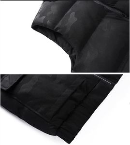Latest Men's Waistcoat Design with Custom Logo Waterproof Windproof 100% Polyester Duck's Down Filling Sleeveless Puffer <b>Jacket</b> - Product Image 3