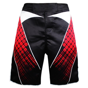 กางเกงขาสั้นออกกำลังกาย พิมพ์ลายโลโก้ ผ้าสเตรช สำหรับศิลปะการต่อสู้ คุณภาพสูง กางเกงมวยไทยสั่งทำพิเศษสำหรับผู้ชาย เล่นกีฬา วิ่ง - Product Image 5