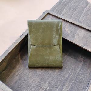 Cartera de Cuero sin Costuras para Hombre, Minimalista, con Bloqueo RFID, Modelo SLW-0052 - Product Image 6