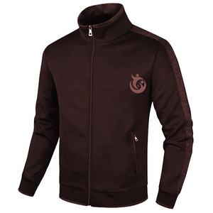 Conjunto de Sudadera con capucha de algodón de alta calidad para hombre y mujer, traje para correr con logotipo bordado personalizado, chándal para correr en blanco - Product Image 3
