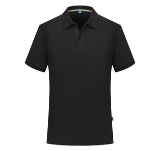 Polo vierge 100 % coton pour homme, personnalisable avec logo brodé ou imprimé, motif uni sur tissu toile – Vente en gros - Product Image 3