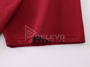 เสื้อยืดแขนสั้นผู้ชายไซส์ใหญ่ ผ้าฝ้าย 100% ทรงโอเวอร์ไซส์ สไตล์ฮิปฮอป คุณภาพสูง สตรีทแวร์ MOQ ต่ำ - Product Image 3