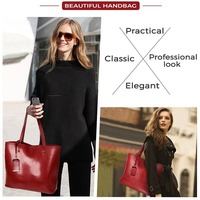 Tas Selempang Kulit Wanita DERVO, Model Terbaru, Kapasitas Besar, Dua Resleting, Tahan Air, Lapisan Kulit Asli