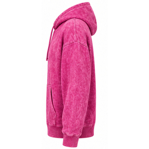 Vente en gros de sweats à capuche oversize délavés à l'acide pour hommes, femmes et unisexe, style streetwear vintage, broderie personnalisée, fabricant de vêtements - Product Image 2