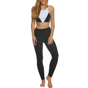 Womens Nylon-Spandex Blend <b>Workout</b> <b>Leggings</b> High-Waisted Gym Pants <b>with</b> <b>Pockets</b> Stretch Fitness Yoga Wear - Product Image 4