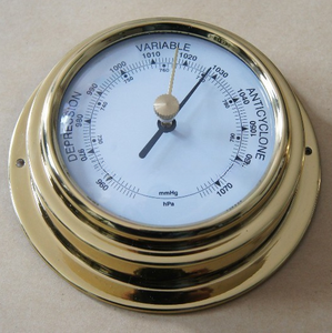 Baromètre marin anéroïde en aluminium de qualité supérieure, multifonction, à bas prix, OEM - Product Image 3