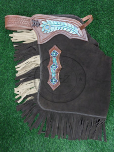 Da Chaps và chinks cho công việc, thể thao, ngựa/Xe Đạp cưỡi Bánh Đầy Đủ Hạt Da có sẵn trong nhiều màu sắc - Product Image 3