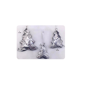 Adornos Colgantes de Metal Hechos a Mano para Árbol de Navidad, Árboles Decorativos Recortados, Varios Tamaños, Cuerdas, Ecológicos, para Fiestas y Bodas - Product Image 3