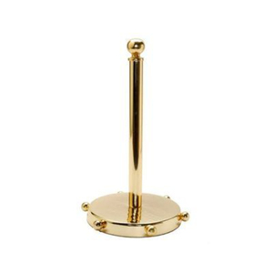Support de papier essuie-tout de luxe en forme de bois de cerf argenté, distributeur de rouleaux de cuisine moderne en aluminium sur pied pour la décoration de la maison et des hôtels - Product Image 3